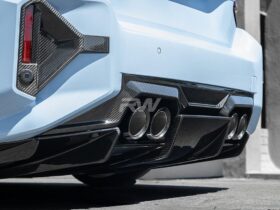 RW Carbon G87 M2 Carbon Fiber GTX Diffuser+Undertray for BMW M2 - Image 6