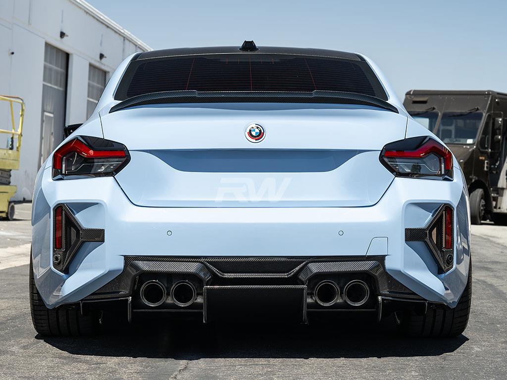 RW Carbon 2023-2024 BMW G87 M2 Carbon Fiber GTX Diffuser+Undertray
