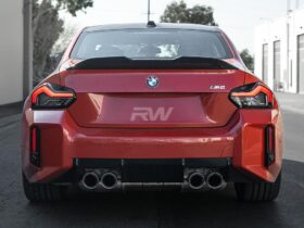 RW Carbon G87 M2 G42 Performance Style Carbon Fiber Trunk Spoiler for BMW M2 - Image 5