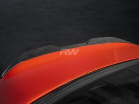 RW Carbon G87 M2 G42 Performance Style Carbon Fiber Trunk Spoiler for BMW M2 - Image 4