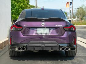 RW Carbon G87 M2 G42 Performance Style Carbon Fiber Trunk Spoiler for BMW M2 - Image 3