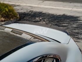 RW Carbon G87 M2 G42 RWS Dry Carbon Fiber Trunk Spoiler for BMW M2 - Image 9