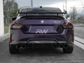 RW Carbon G87 M2 G42 RWS Dry Carbon Fiber Trunk Spoiler for BMW M2 - Image 12
