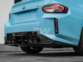 RW Carbon G87 M2 DTM Carbon Fiber Rear Diffuser for BMW M2 - Image 8