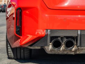 RW Carbon G87 M2 Performance Style Carbon Fiber Diffuser for BMW M2 - Image 2