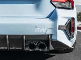 RW Carbon G87 M2 RWS Carbon Fiber 3 Piece Rear Diffuser for BMW M2 - Image 9
