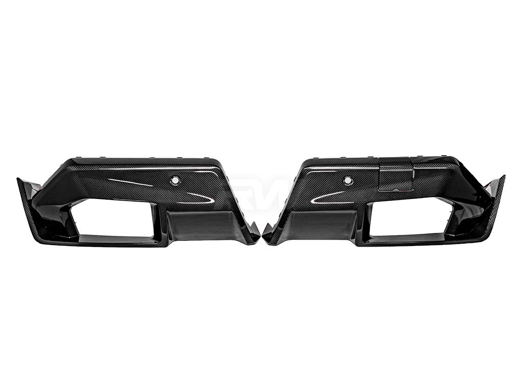 RW Carbon 2025-2026 BMW G90/G99 M5 Performance Style Carbon Fiber Diffuser - Image 12
