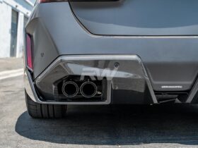 RW Carbon G90/G99 M5 Performance Style Carbon Fiber Diffuser for BMW M5 - Image 5