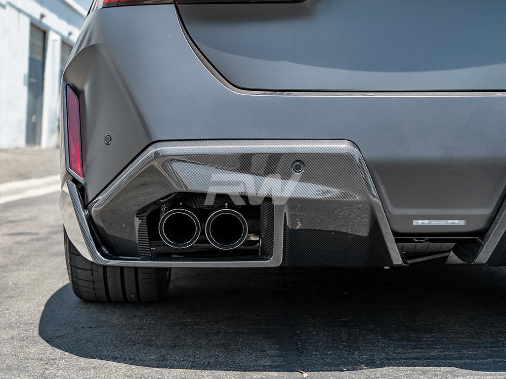 RW Carbon 2025-2026 BMW G90/G99 M5 Performance Style Carbon Fiber Diffuser - Image 5