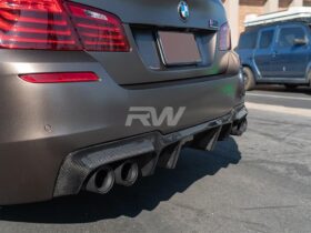 RW Carbon F10 M5 DTM Carbon Fiber Rear Diffuser for BMW M5 - Image 14