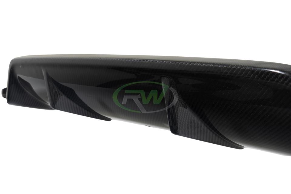 RW Carbon 2017-2020 BMW G30 3D Style Carbon Fiber Rear Diffuser - Image 12