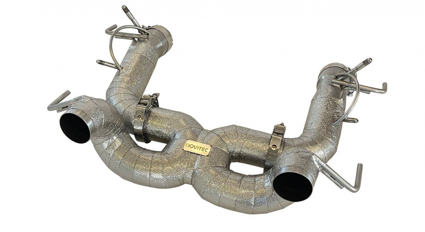 NOVITEC Ferrari SF90 / SF90 XX Race Exhaust System without Flap-Regulation
