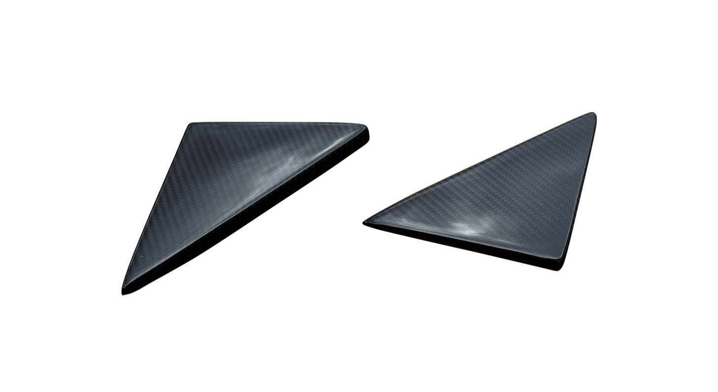 NOVITEC Carbon Triangle Side-Window Covers for Ferrari SF90 Stradale / Spider