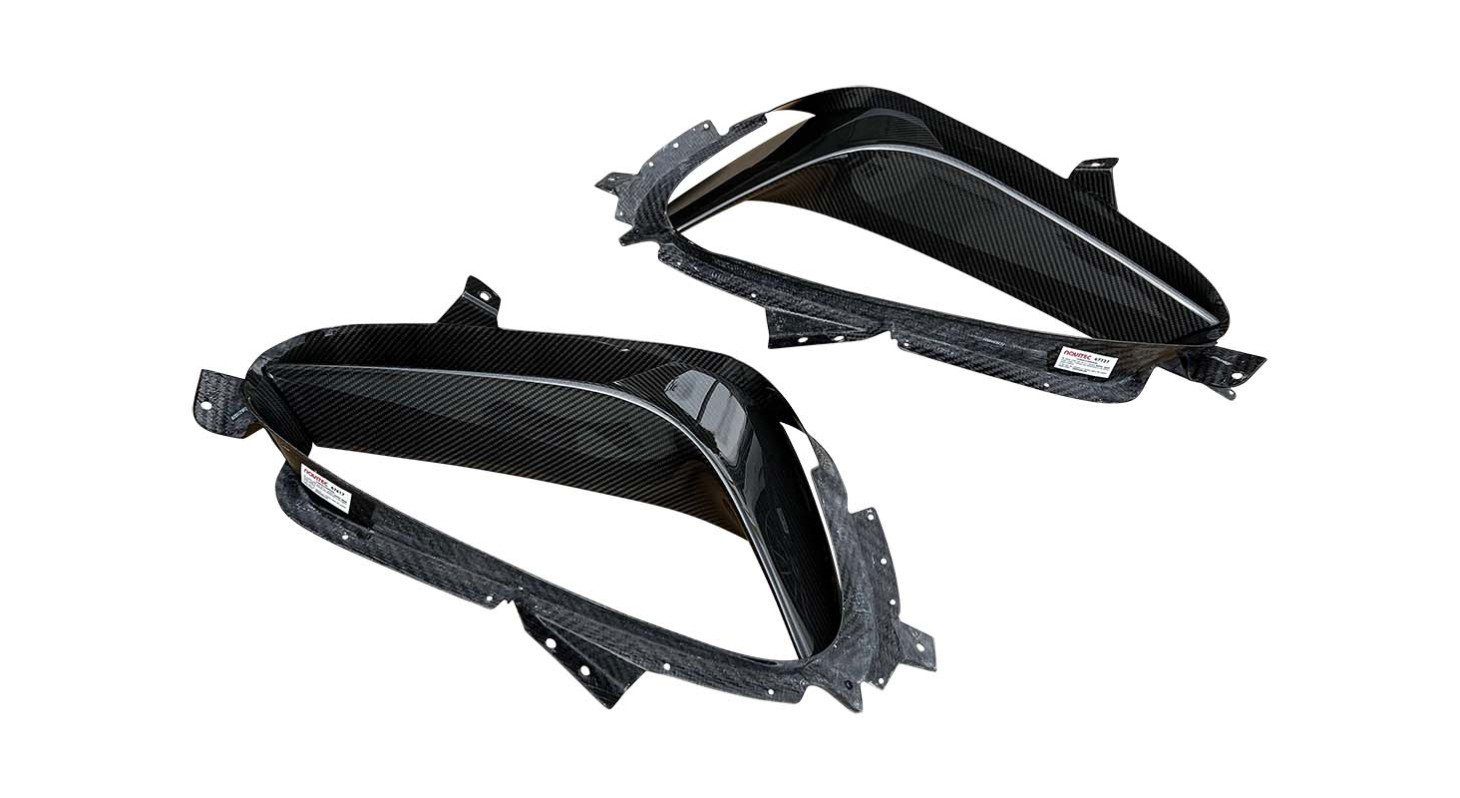 NOVITEC Ferrari SF90 Carbon Rear Sidewall Air-Guides
