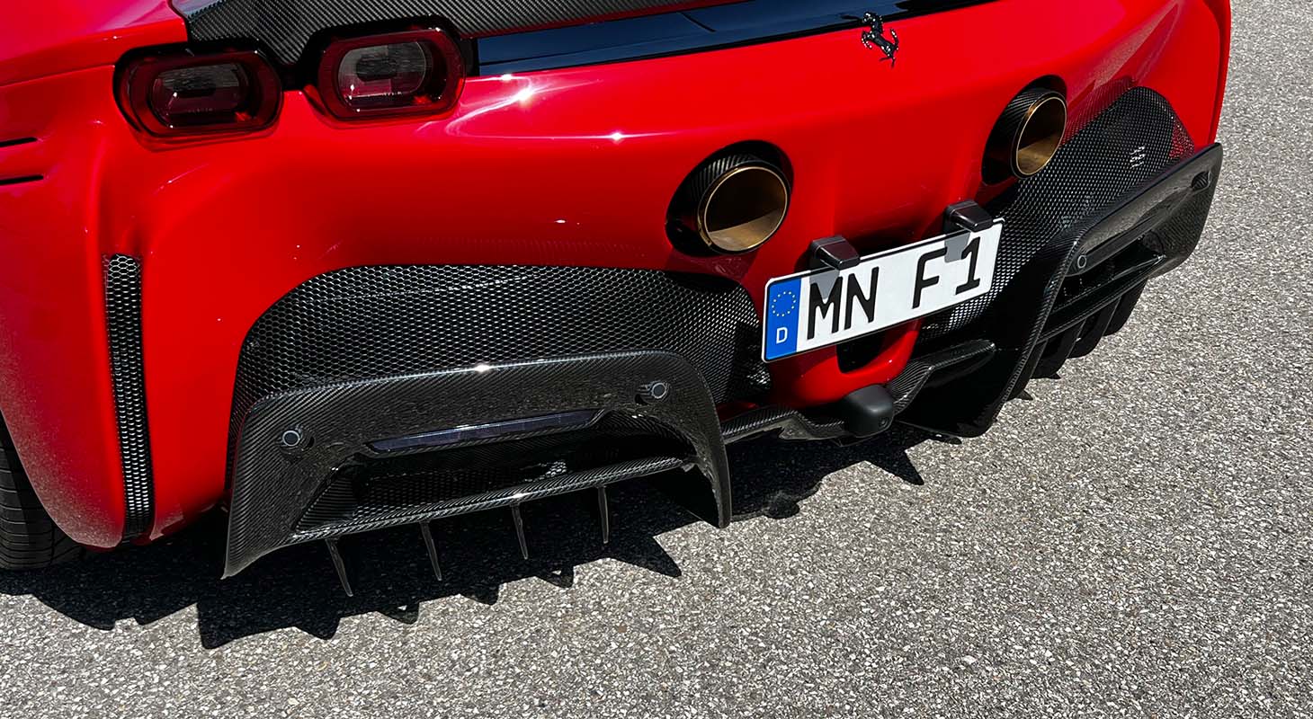 NOVITEC Ferrari SF90 Carbon Rear Diffuser