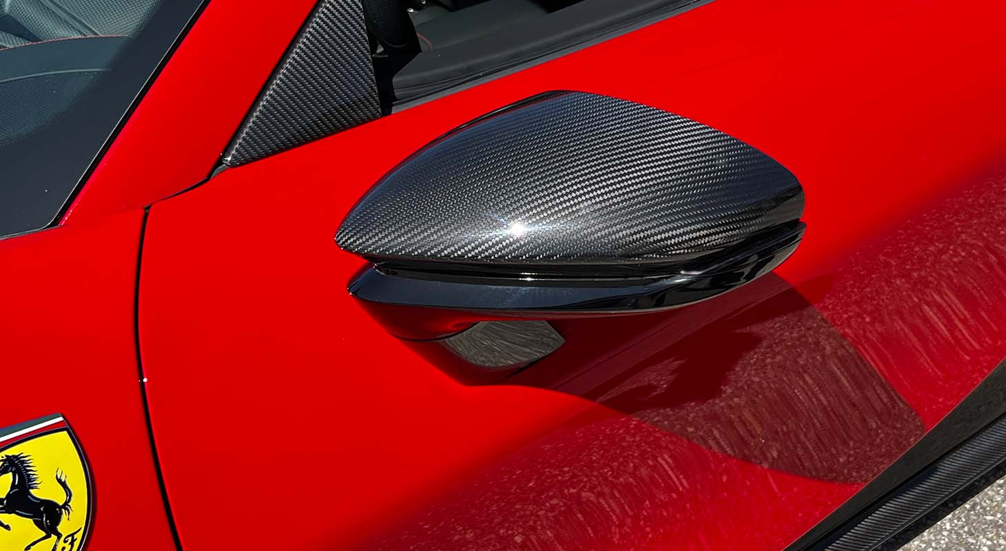 NOVITEC Carbon Upper-Part Mirror Covers for Ferrari SF90 / SF90 XX - Image 4