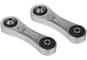 Steeda Mustang Billet Aluminum Vertical Links - Delrin Bushings for Mustang EcoBoost