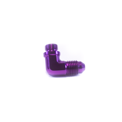 TiAL/Wastegate/BOV shorty to 3AN Flare Fitting 90 Degree