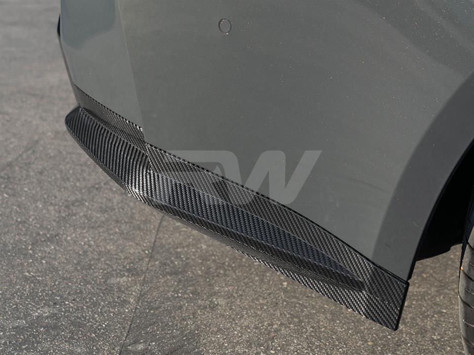 RW Carbon BMW G82/G83 M4 OEM Style Carbon Fiber Diffuser Sides