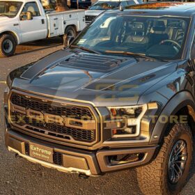2017-20 Ford F-150 Raptor Carbon Fiber Hood Vent - image 3