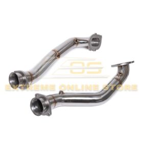 Extreme Online Store EOS Corvette C7 3" Stainless Steel Race Series Catless Downpipe for C7 Corvette - Image 3