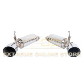 Extreme Online Store EOS 370Z Z34 Axle Back 4.5" Dual Tips Exhaust for Nissan 370Z - Image 5
