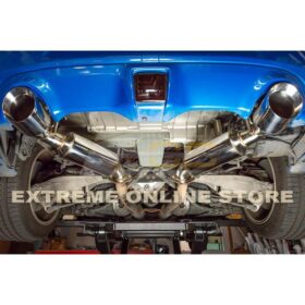 Extreme Online Store EOS 370Z Z34 Axle Back 4.5" Dual Tips Exhaust for Nissan 370Z - Image 2