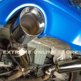 Extreme Online Store EOS 370Z Z34 Axle Back 4.5" Dual Tips Exhaust for Nissan 370Z - Image 4