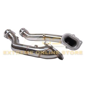 Extreme Online Store EOS Corvette C7 3" Stainless Steel Race Series Catless Downpipe for C7 Corvette - Image 5