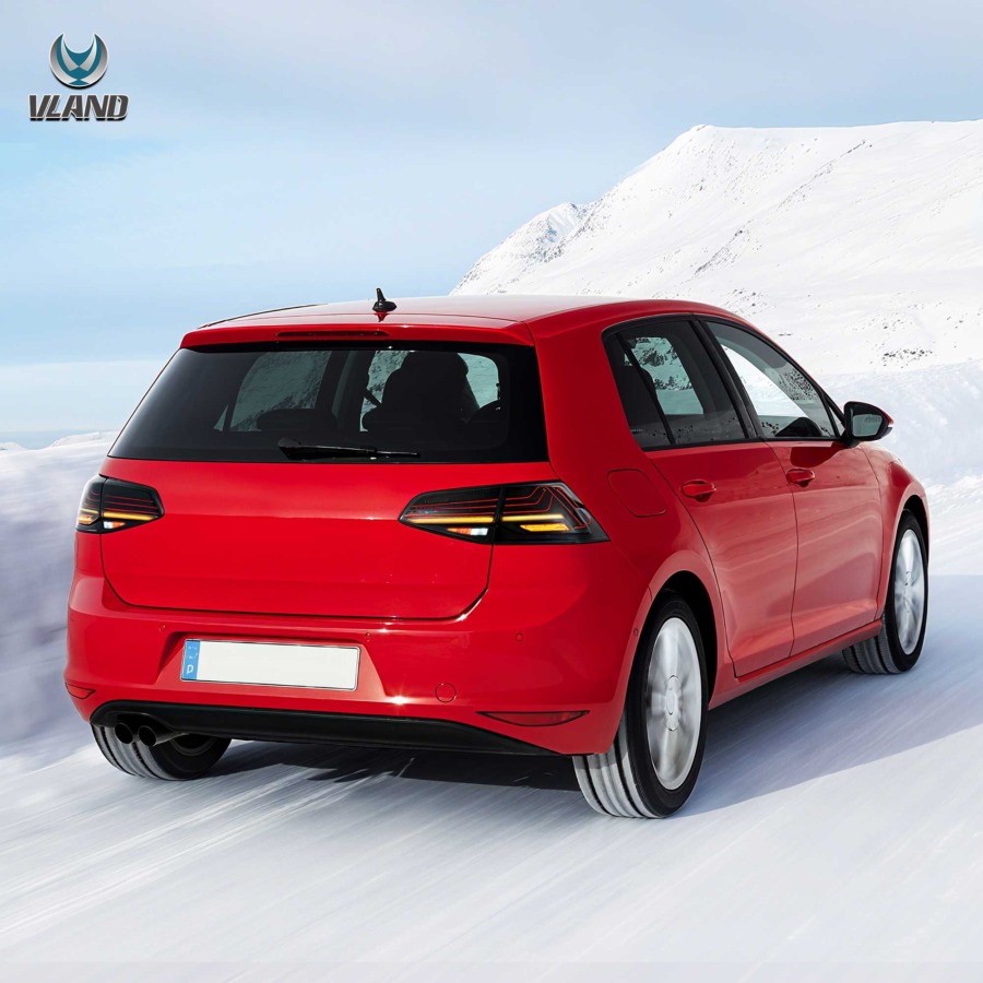 Vland 2013-2021 Volkswagen Golf MK7 MK7.5 Hatchback Laser Tail Lights With Sequential Turn Signals - Image 8