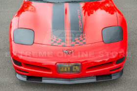 Extreme Online Store EOS Corvette C5 Carbon Fiber Front Headlight Covers - Image 4