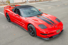 Extreme Online Store EOS Corvette C5 Carbon Fiber Front Headlight Covers - Image 6