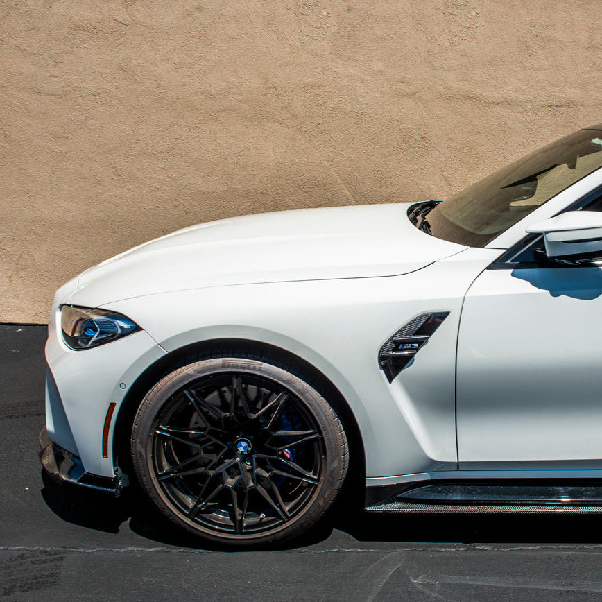 Extreme Online Store EOS G80 M3 Carbon Fiber Side Fender Vent Trim Cover for BMW M3 - Image 2