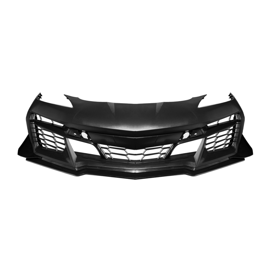 Extreme Online Store EOS Corvette C8 Z06 Conversion Front Bumper Kit for C8 Corvette - Image 2
