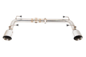 Extreme Online Store EOS 2022-Present GR86 Subaru BRZ Muffler Delete Axle Back Exhaust - Image 4