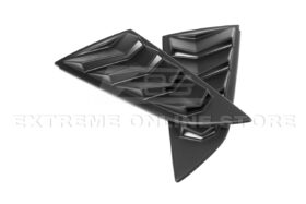 Extreme Online Store EOS Corvette C7 Track Package Side Quarter Primer Black Window Louver for C7 Corvette - Image 5