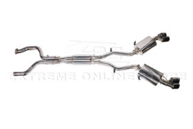 Extreme Online Store EOS 2016-PRESENT CAMARO V8 COUPE QUAD TIPS CAT BACK EXHAUST for Camaro - Image 3