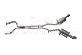 Extreme Online Store EOS 2016-PRESENT CAMARO V8 COUPE DUAL TIPS CAT BACK EXHAUST for Camaro - Image 4