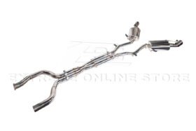 Extreme Online Store EOS 2016-PRESENT CAMARO V8 COUPE DUAL TIPS CAT BACK EXHAUST for Camaro - Image 3