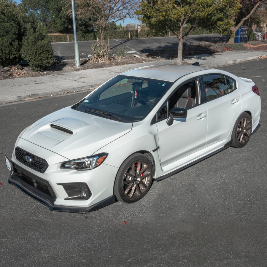 Extreme Online Store EOS Subaru WRX / STi VRS Style Front Splitter Lip & Side Skirts - Image 2