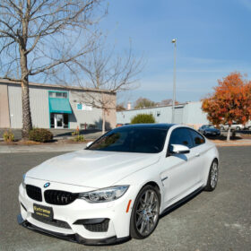 Extreme Online Store EOS F82 M4 Carbon Fiber Front Splitter W/ Side Skirts for BMW M4 - Image 2
