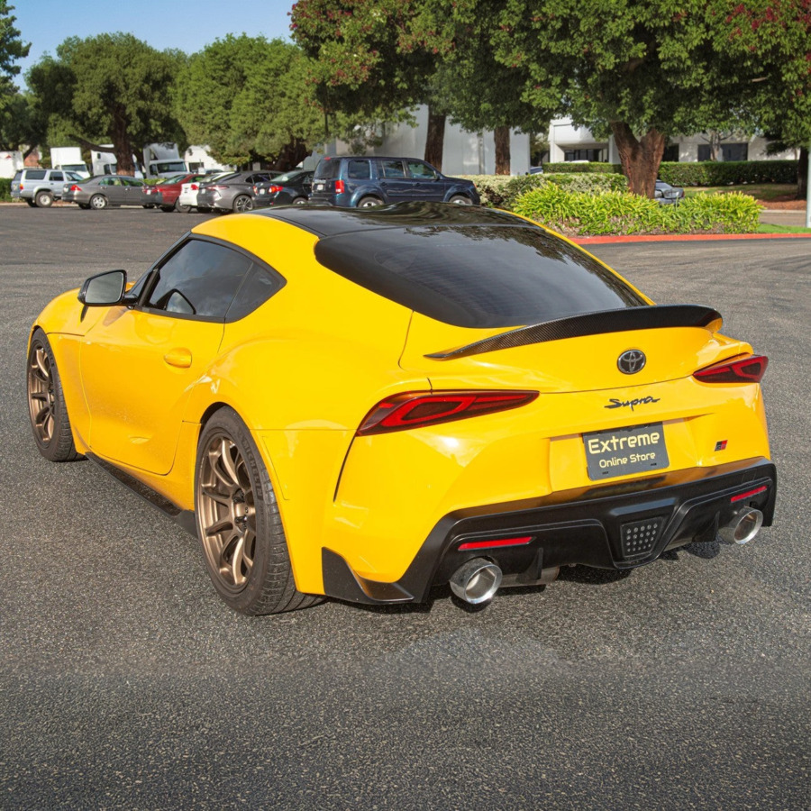 Extreme Online Store EOS GR Supra Carbon Fiber Rear Trunk Wing Spoiler for GR Supra