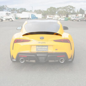 Extreme Online Store EOS GR Supra Carbon Fiber Rear Trunk Wing Spoiler for GR Supra - Image 3