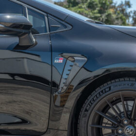 Extreme Online Store EOS GR Corolla Carbon Fiber Side Door Fender Vent Trim - Image 2