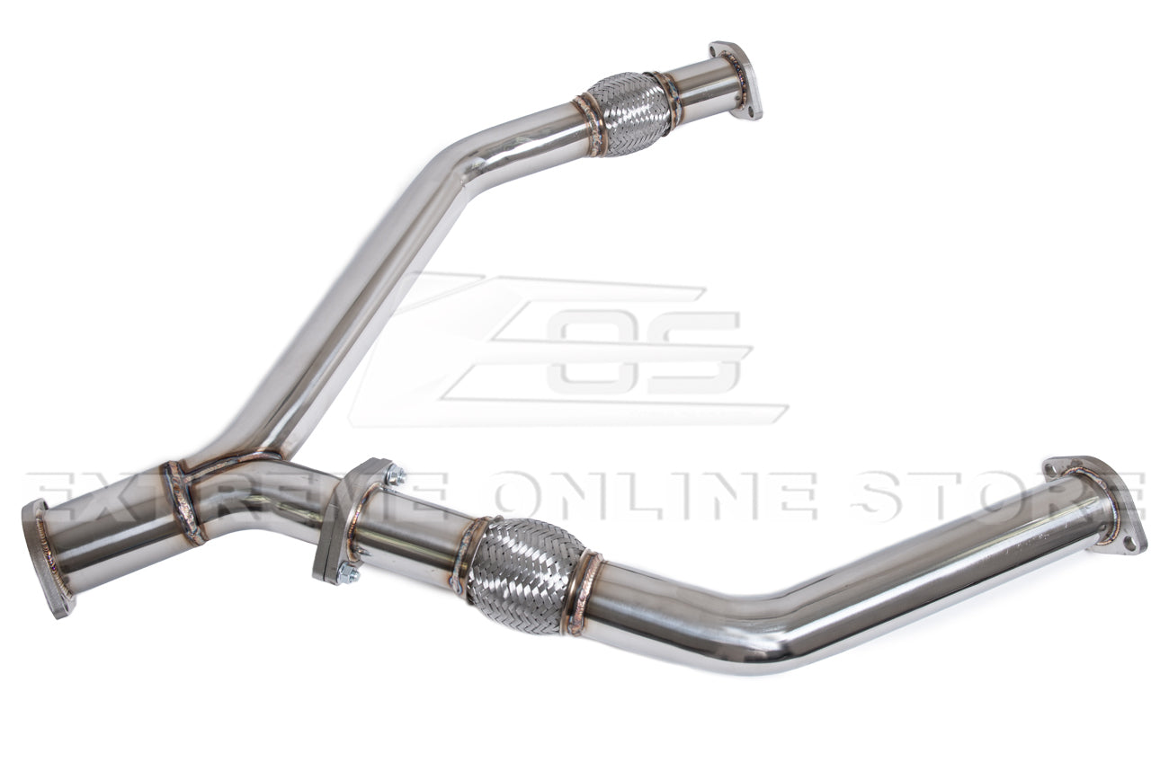 Extreme Online Store EOS 370z / 14-Up Infiniti Q50 2.5" Y-Pipe Exhaust for Nissan 370Z - Image 3