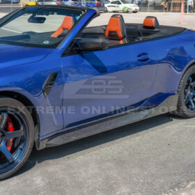 Extreme Online Store EOS G82 G83 M4 M-Performance Carbon Fiber Side Skirts for BMW M4 - Image 4