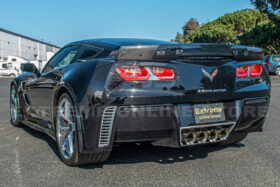 Extreme Online Store EOS Corvette C7 Z06 Stage 2 Style Carbon Flash Metallic Rear Spoiler Winglet Pair for C7 Corvette -