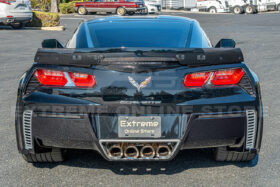 Extreme Online Store EOS Corvette C7 Z06 Stage 2 Style Carbon Flash Metallic Rear Spoiler Winglet Pair for C7 Corvette -