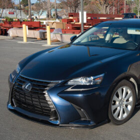 Extreme Online Store EOS Lexus GS-Series Carbon Fiber Front Bumper Lip Splitter - Image 2