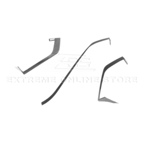 Extreme Online Store EOS Corvette C8 Carbon Fiber Upper Dash Pad Trim Cover Kit for C8 Corvette - Image 15